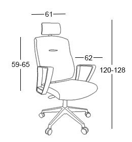 chakra-design-specs-dimensions-1 Ofis Sandalyesi Chakra — Chakra — Ölçüler