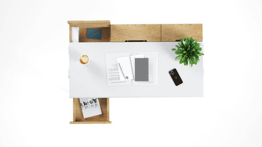 Crestline Ev Çalışma Masası