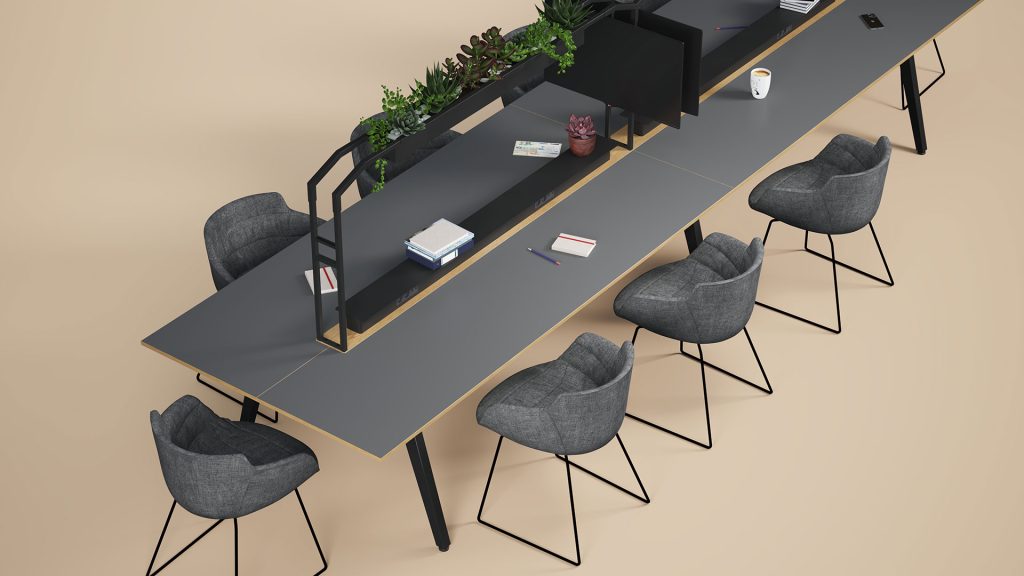 Crestline Grup Çalışma Masası