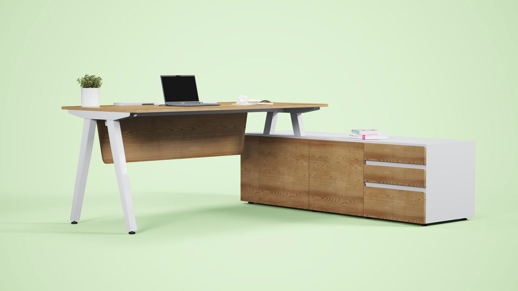 Crestline Tek Kişilik Çalışma Masası