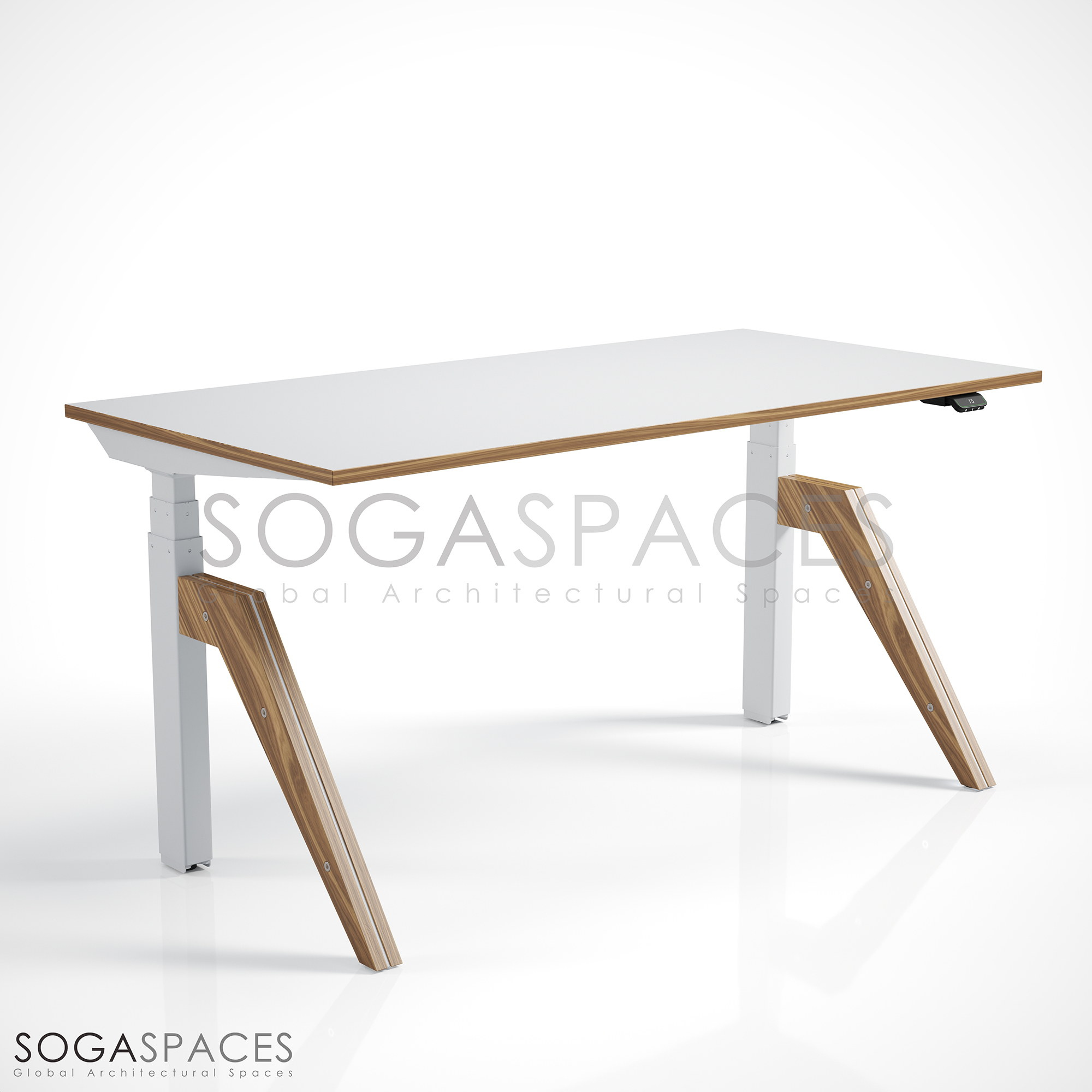 Regula Desk Dandy W - Elektrikli Yükseklik ayarlı Çalışma Masası - Görsel 16