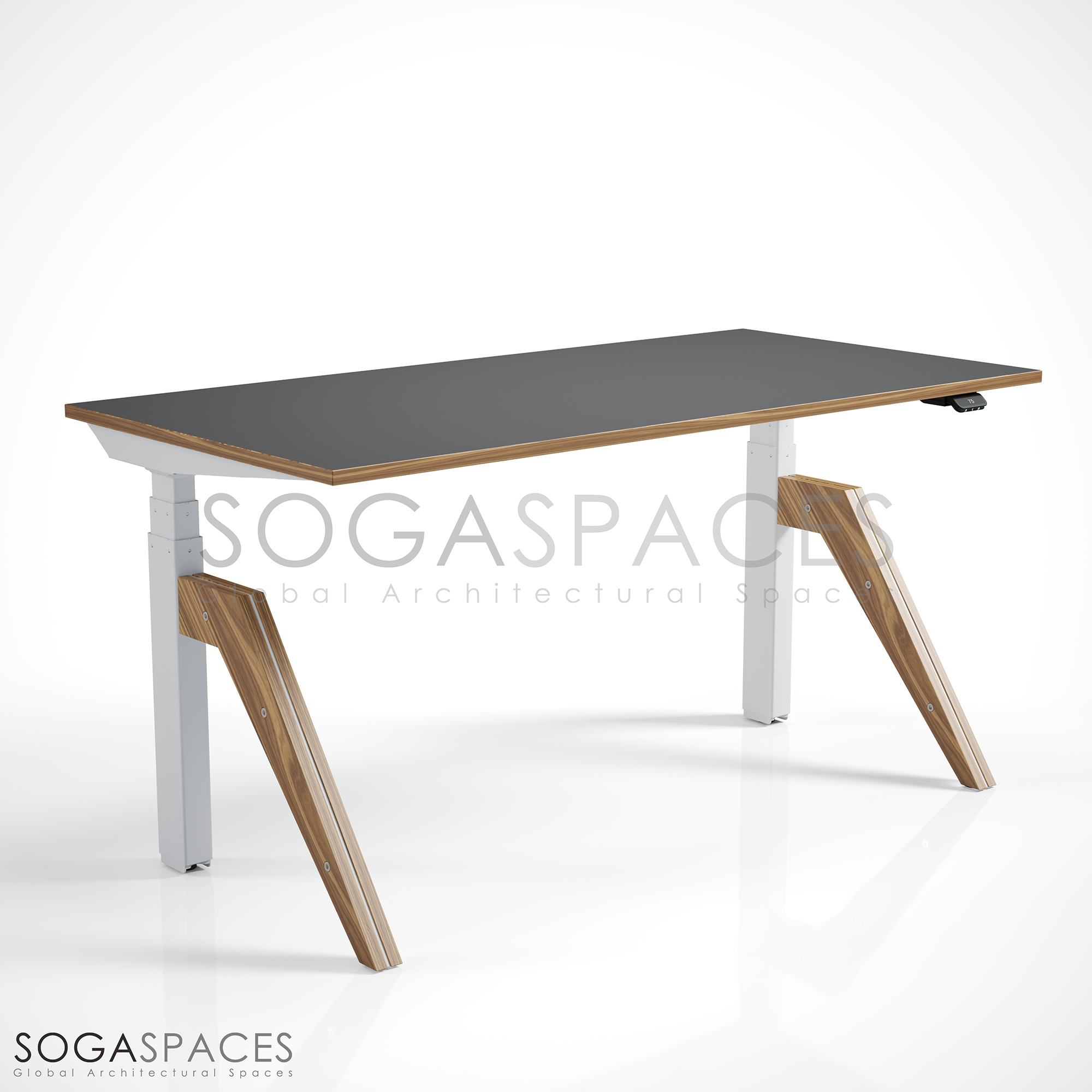 Regula Desk Dandy W - Elektrikli Yükseklik ayarlı Çalışma Masası - Görsel 17