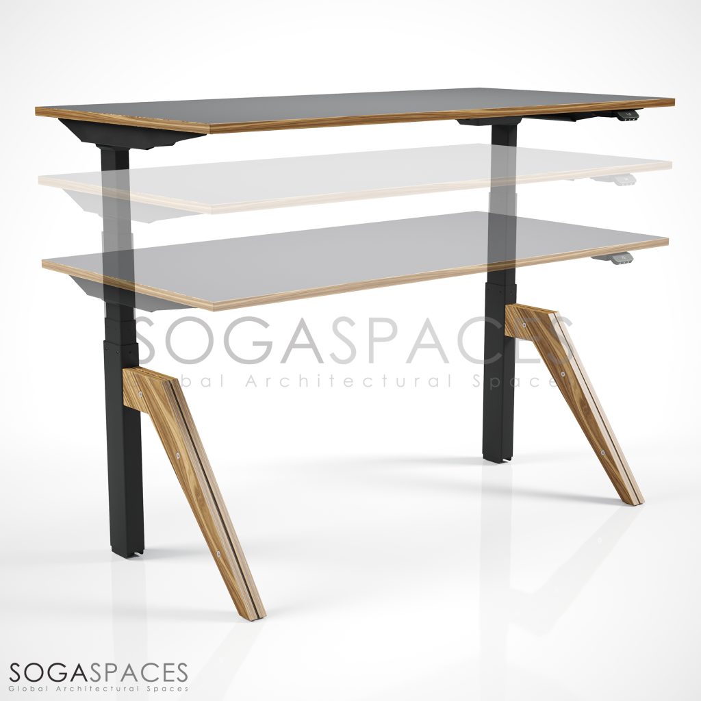 Regula Desk Dandy W - Elektrikli Yükseklik ayarlı Çalışma Masası