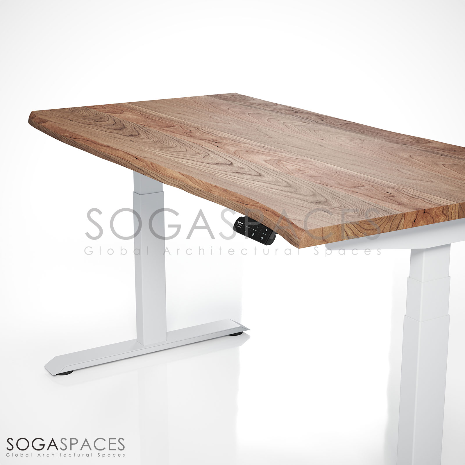 masaページ Regula Desk Solid N – Elektrikli Yüksekliği Ayarlanabilir Natürel
