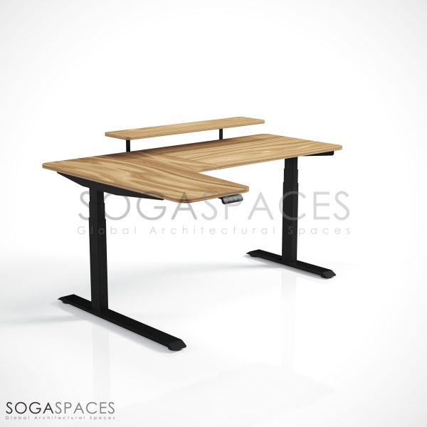 Regula Desk L Type Short - Elektrikli Yükseklik Ayarlı Kısa L Tipi Çalışma Masası