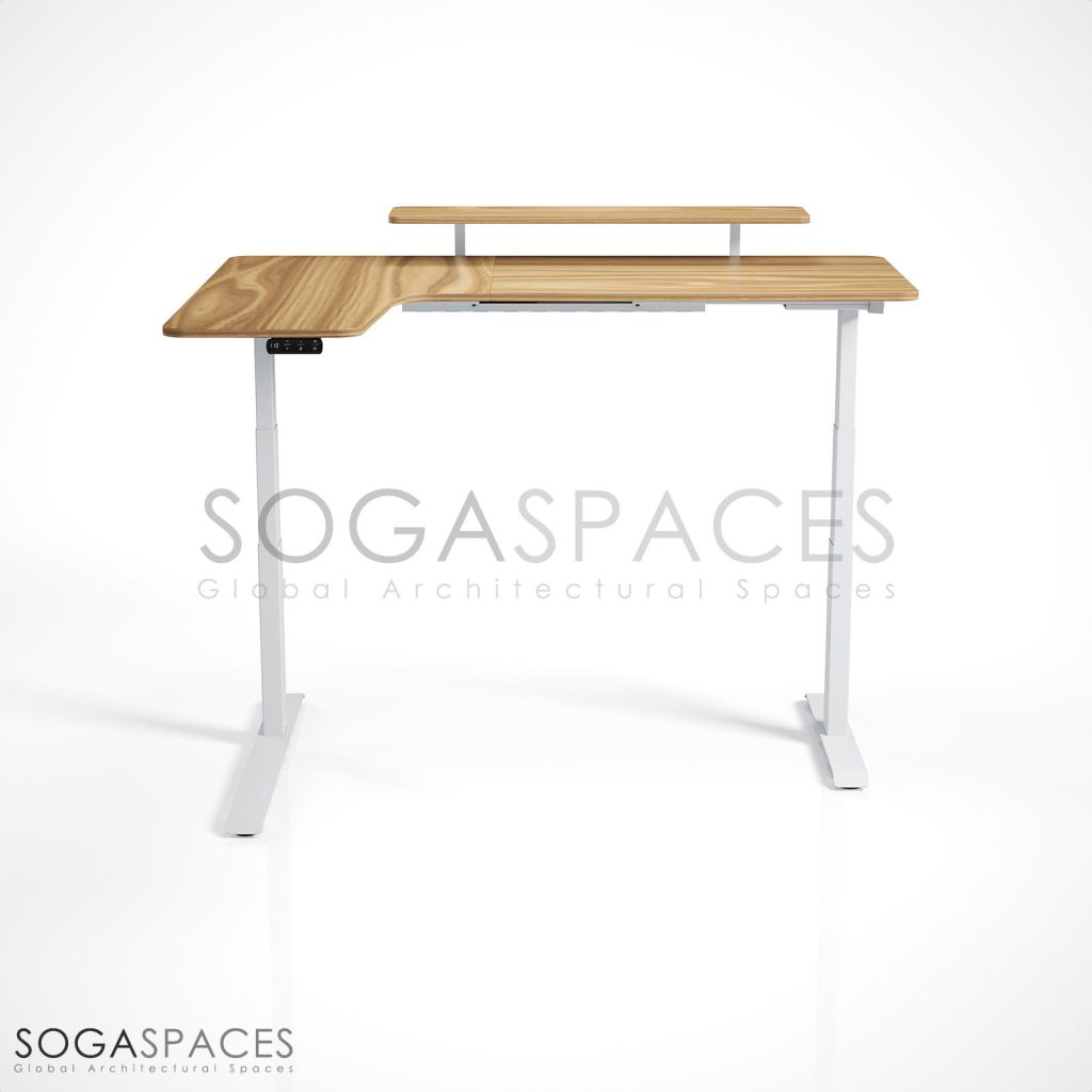 Regula Desk L Type Short - Elektrikli Yükseklik Ayarlı Kısa L Tipi Çalışma Masası
