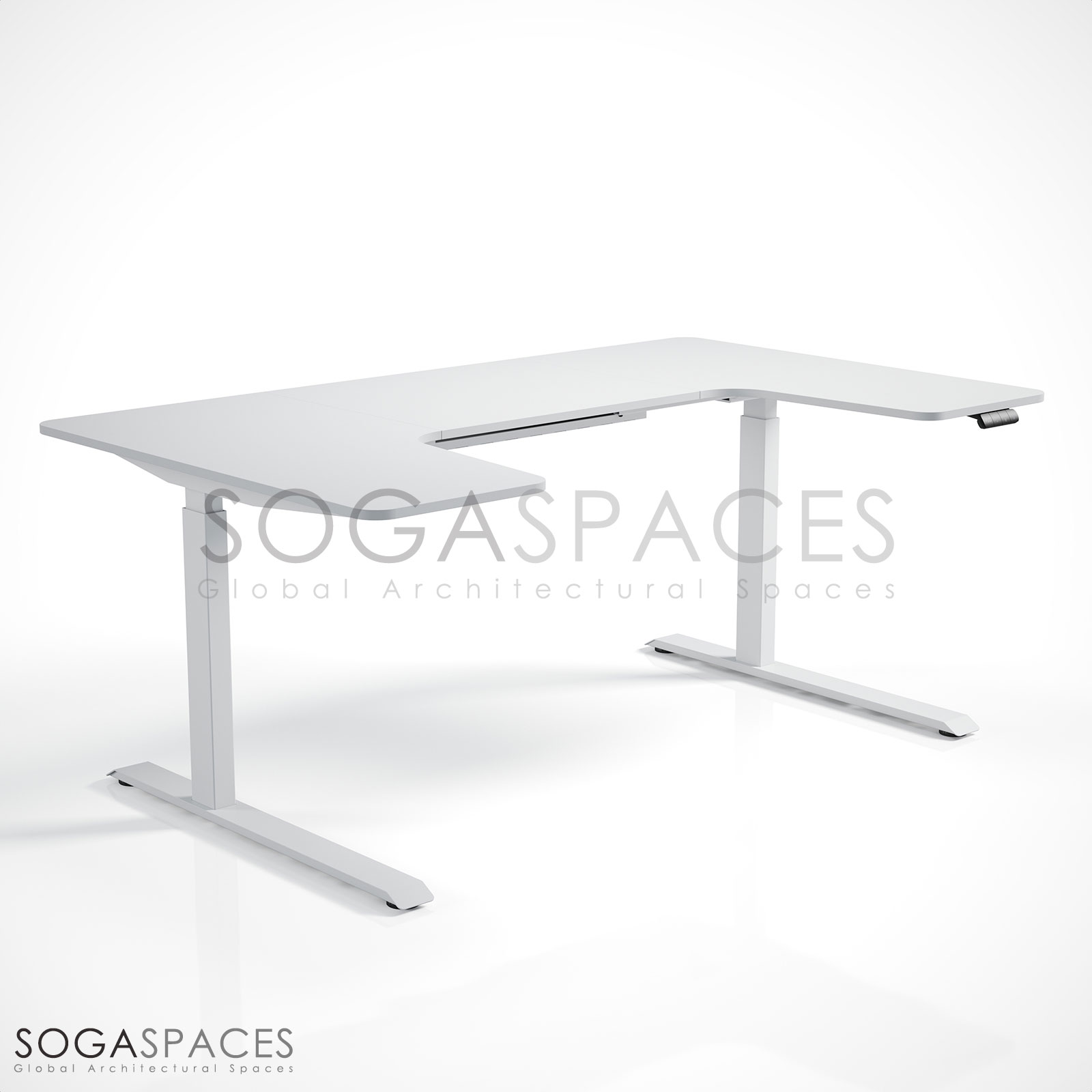 Regula Desk U Type - Elektrikli Yükseklik Ayarlı U Tipi Çalışma Masası - Görsel 14