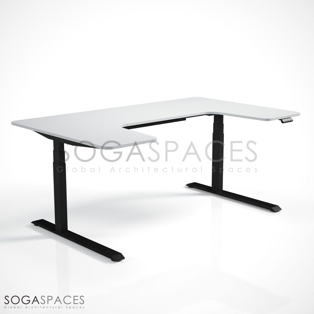 Regula Desk U Type - Elektrikli Yükseklik Ayarlı U Tipi Çalışma Masası