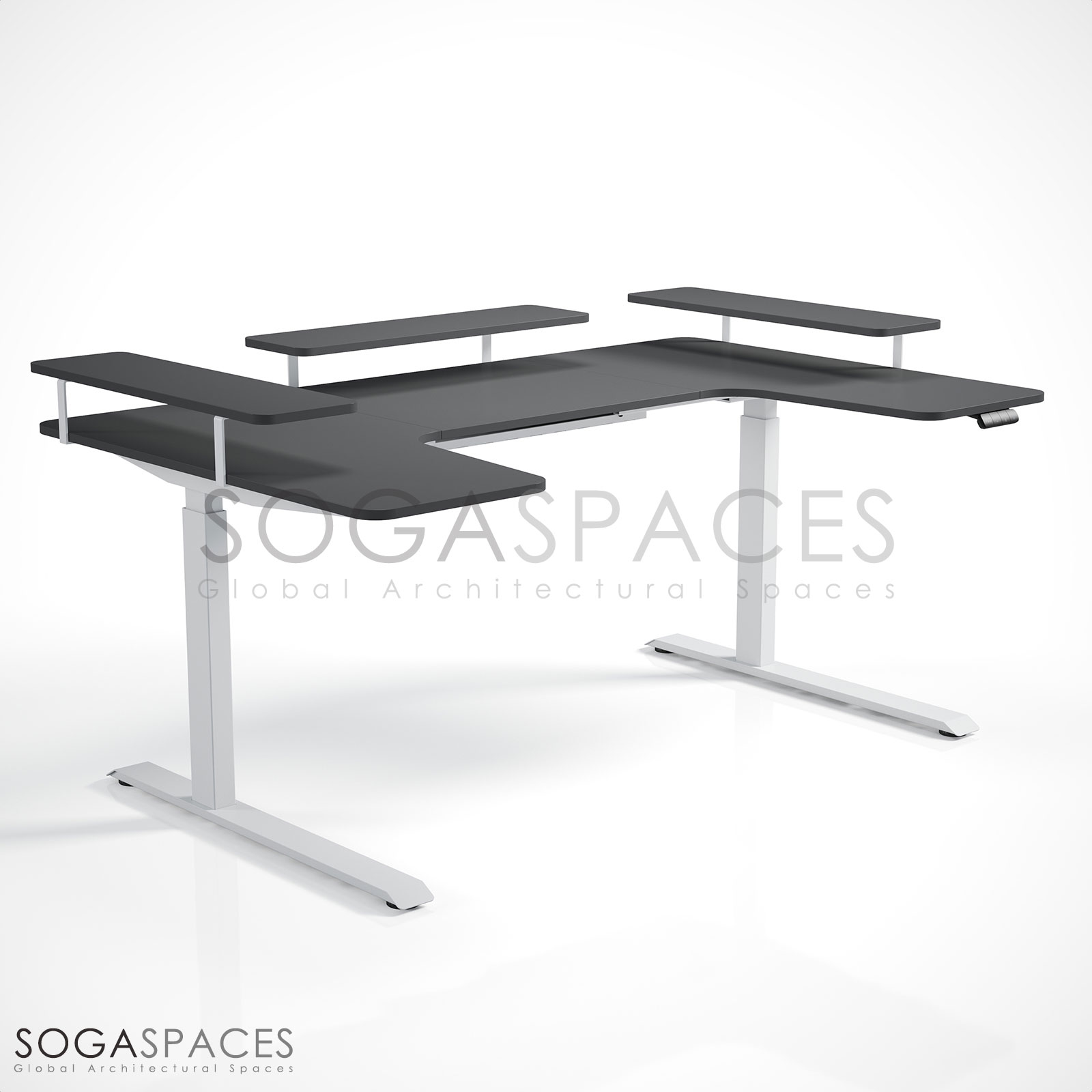 Regula Desk U Type - Elektrikli Yükseklik Ayarlı U Tipi Çalışma Masası - Görsel 28