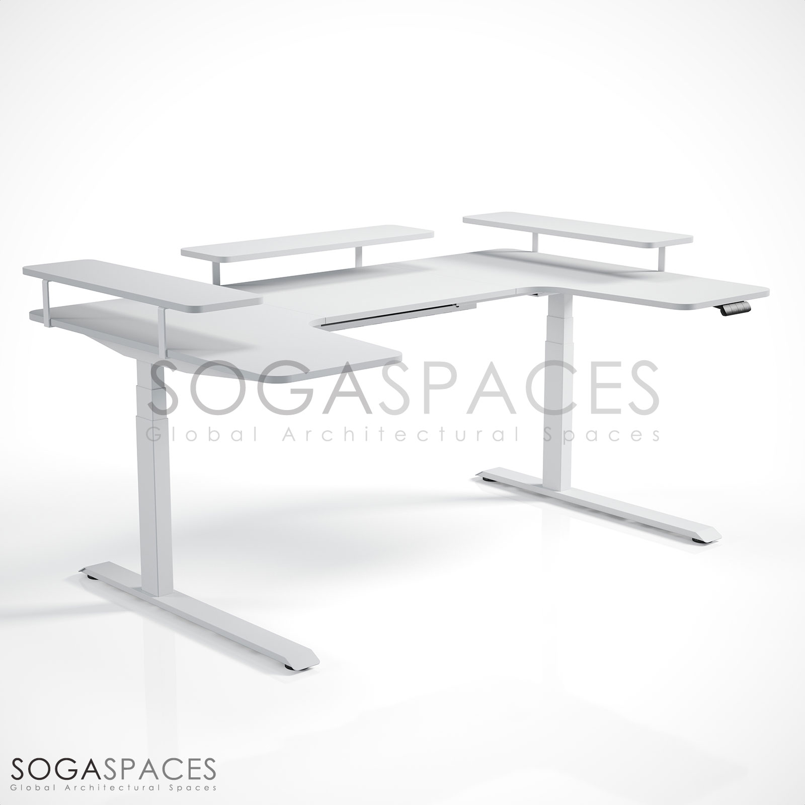 Regula Desk U Type - Elektrikli Yükseklik Ayarlı U Tipi Çalışma Masası - Görsel 32