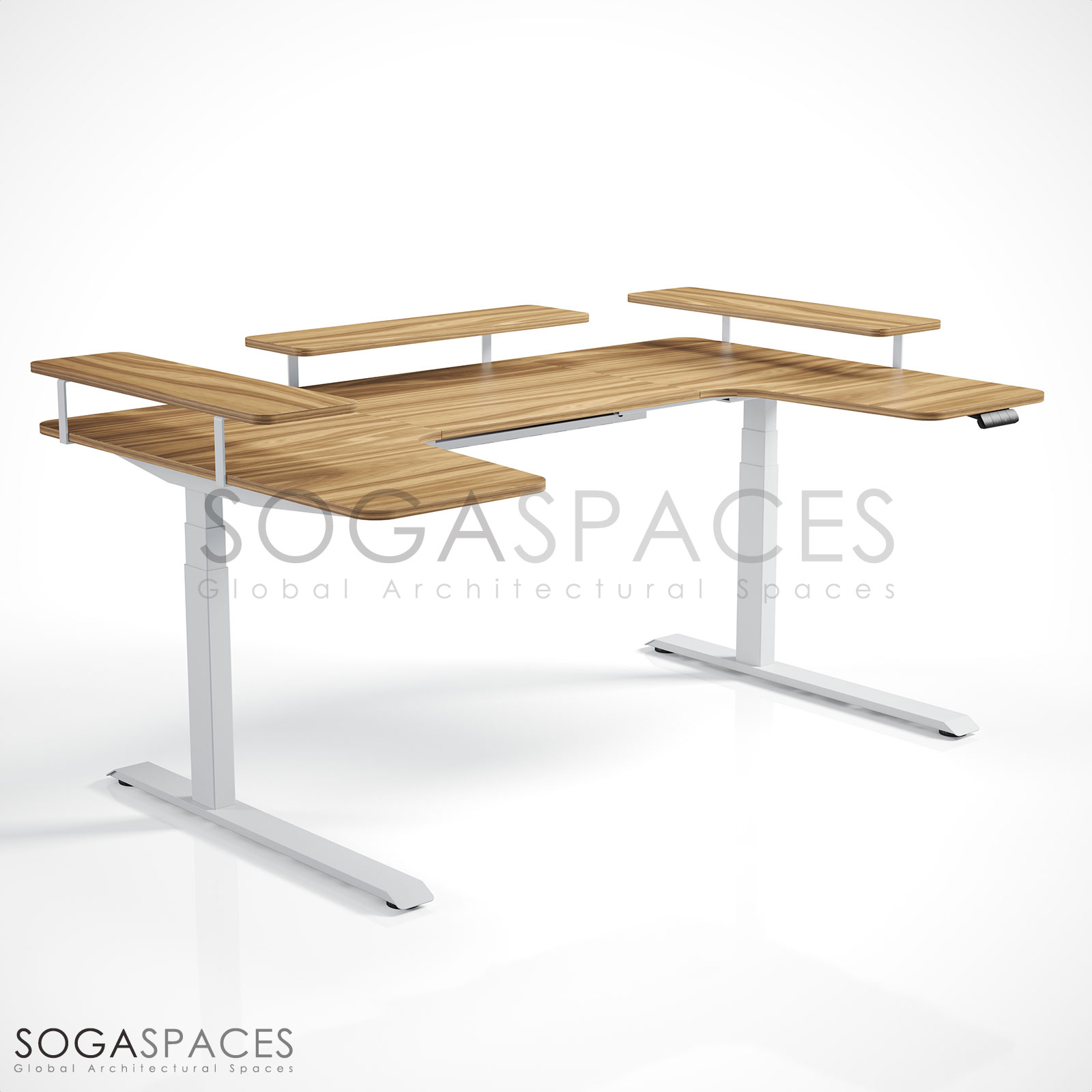 Regula Desk U Type - Elektrikli Yükseklik Ayarlı U Tipi Çalışma Masası - Görsel 33