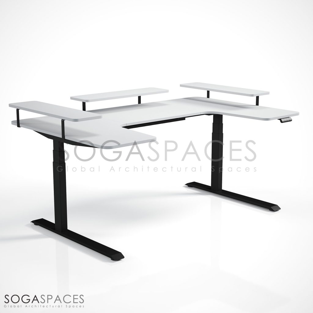 Regula Desk U Type - Elektrikli Yükseklik Ayarlı U Tipi Çalışma Masası