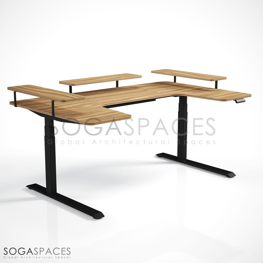 Regula Desk U Type - Elektrikli Yükseklik Ayarlı U Tipi Çalışma Masası