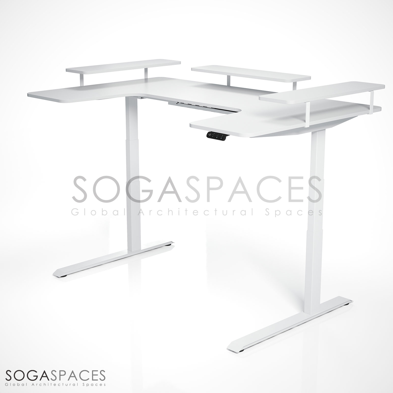 Regula Desk U Type - Elektrikli Yükseklik Ayarlı U Tipi Çalışma Masası - Görsel 3