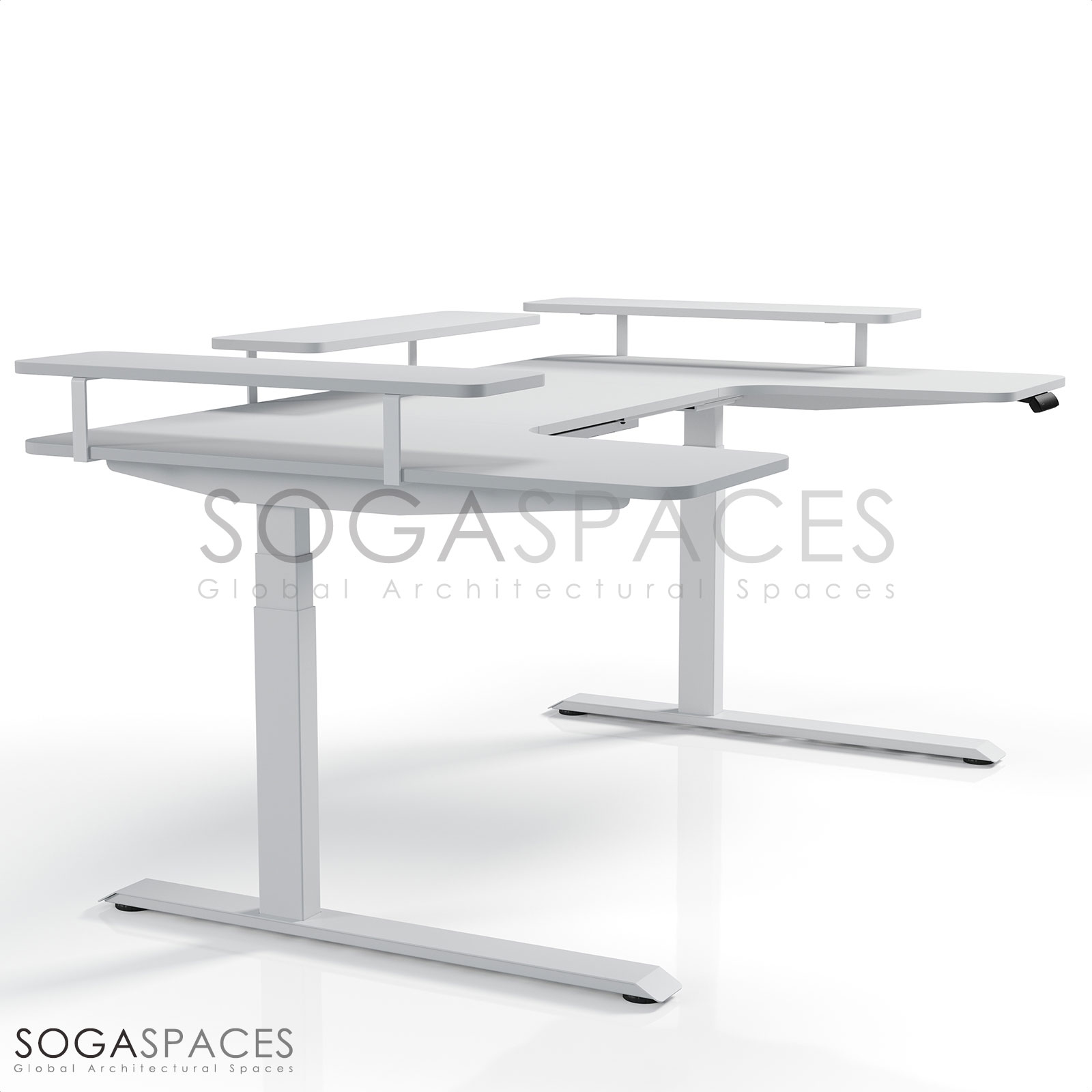 Regula Desk U Type - Elektrikli Yükseklik Ayarlı U Tipi Çalışma Masası - Görsel 5