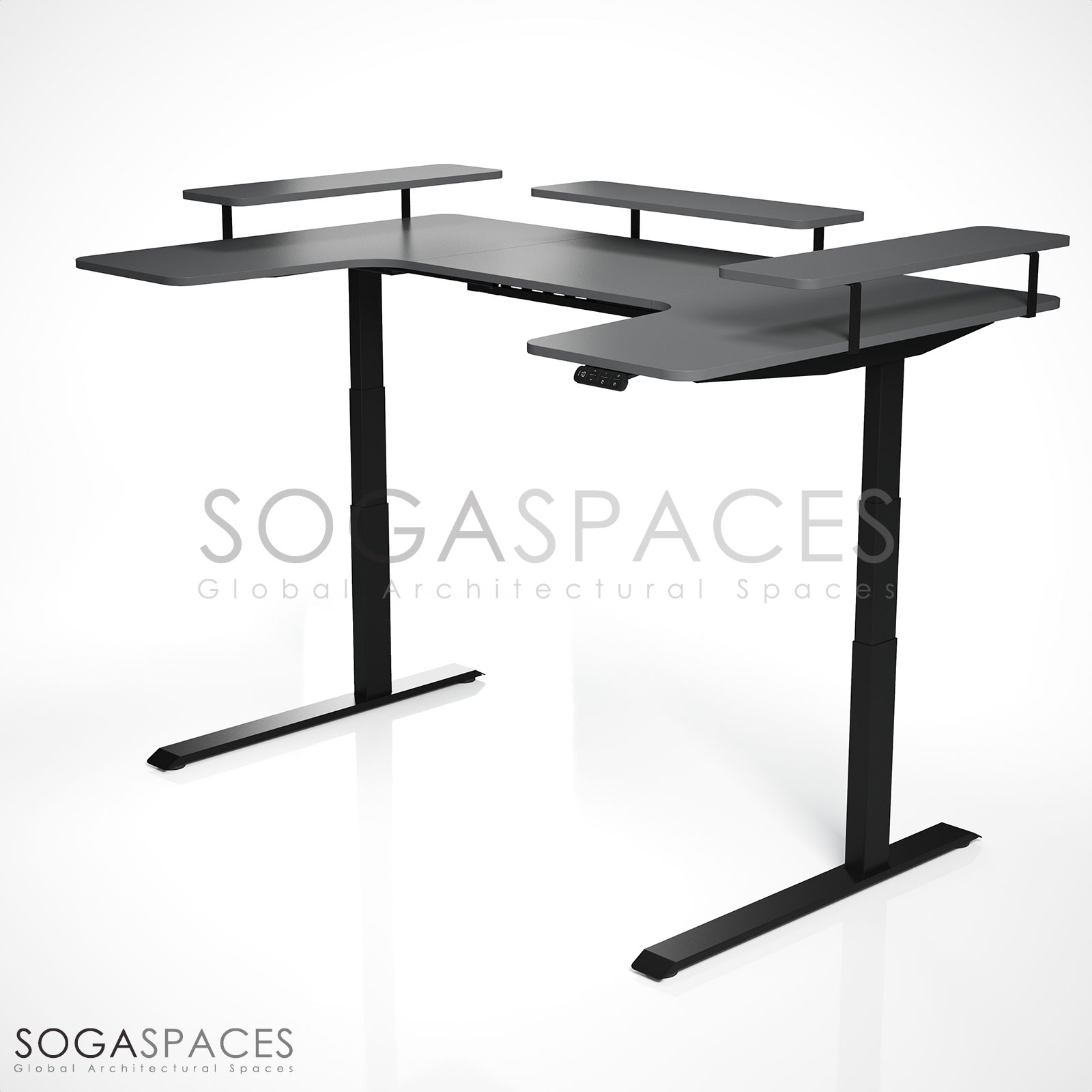 Regula Desk U Type - Elektrikli Yükseklik Ayarlı U Tipi Çalışma Masası - Görsel 9