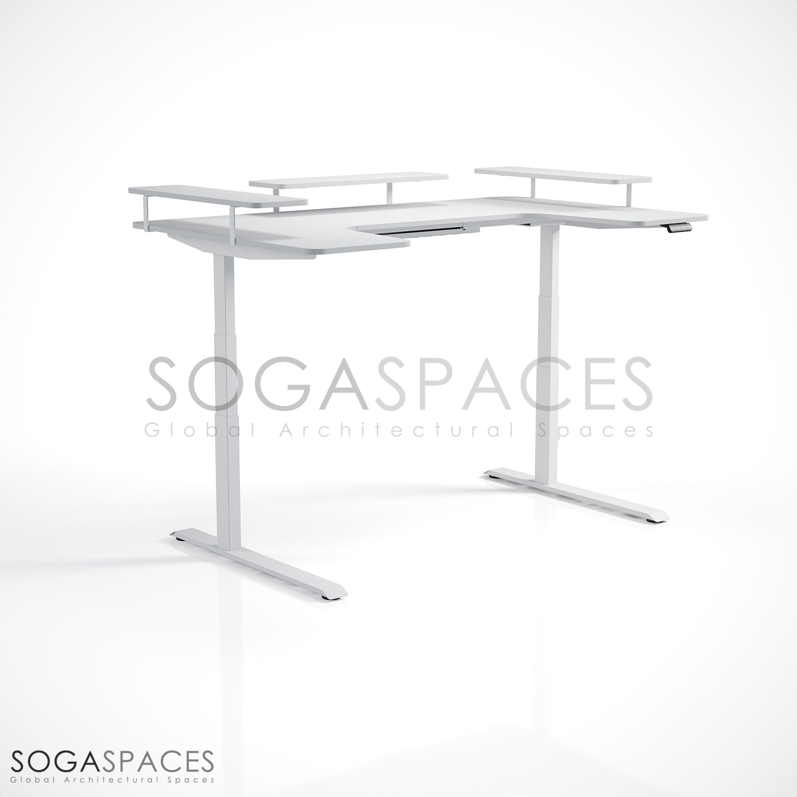 Regula Desk U Type - Elektrikli Yükseklik Ayarlı U Tipi Çalışma Masası - Görsel 10
