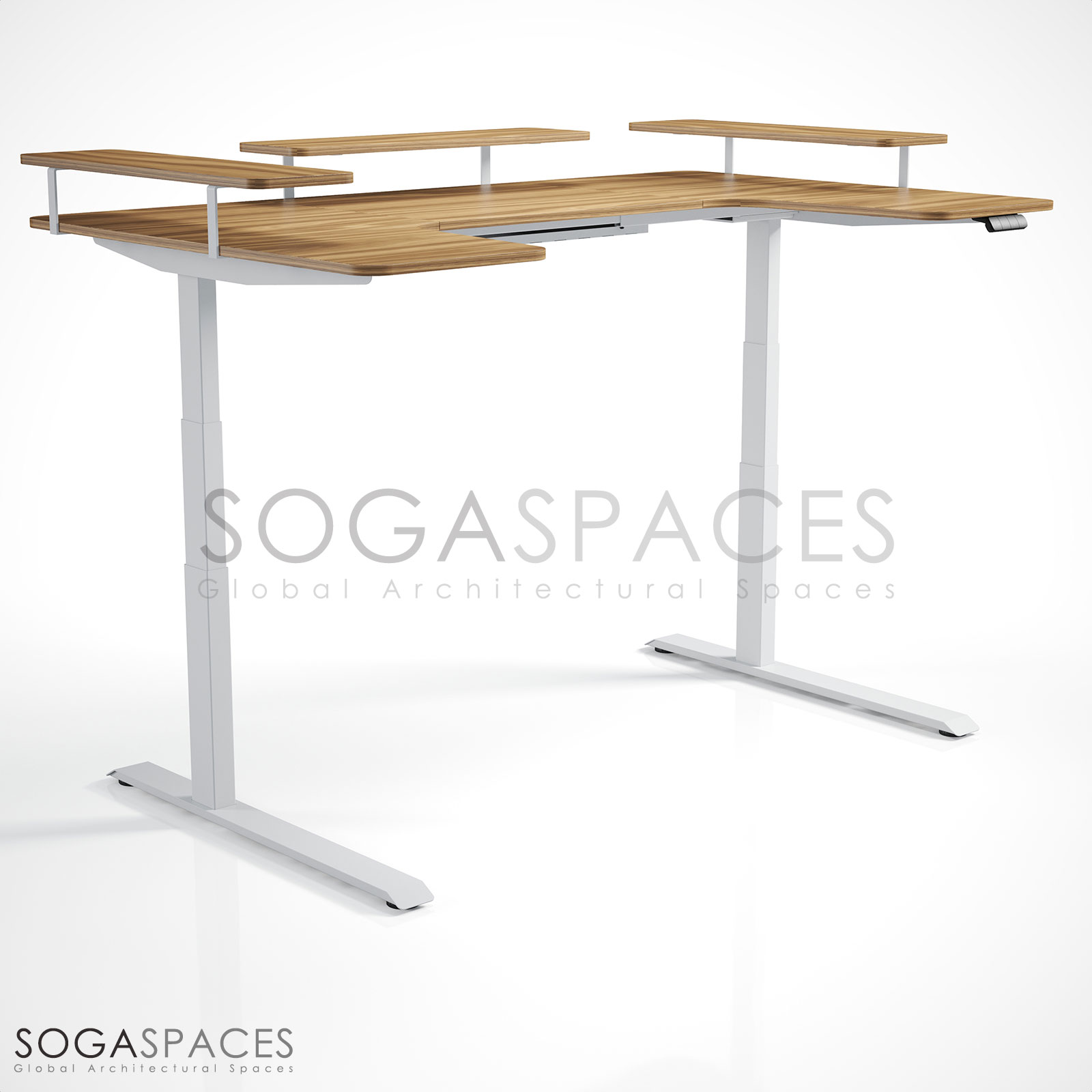 Regula Desk U Type - Elektrikli Yükseklik Ayarlı U Tipi Çalışma Masası - Görsel 12