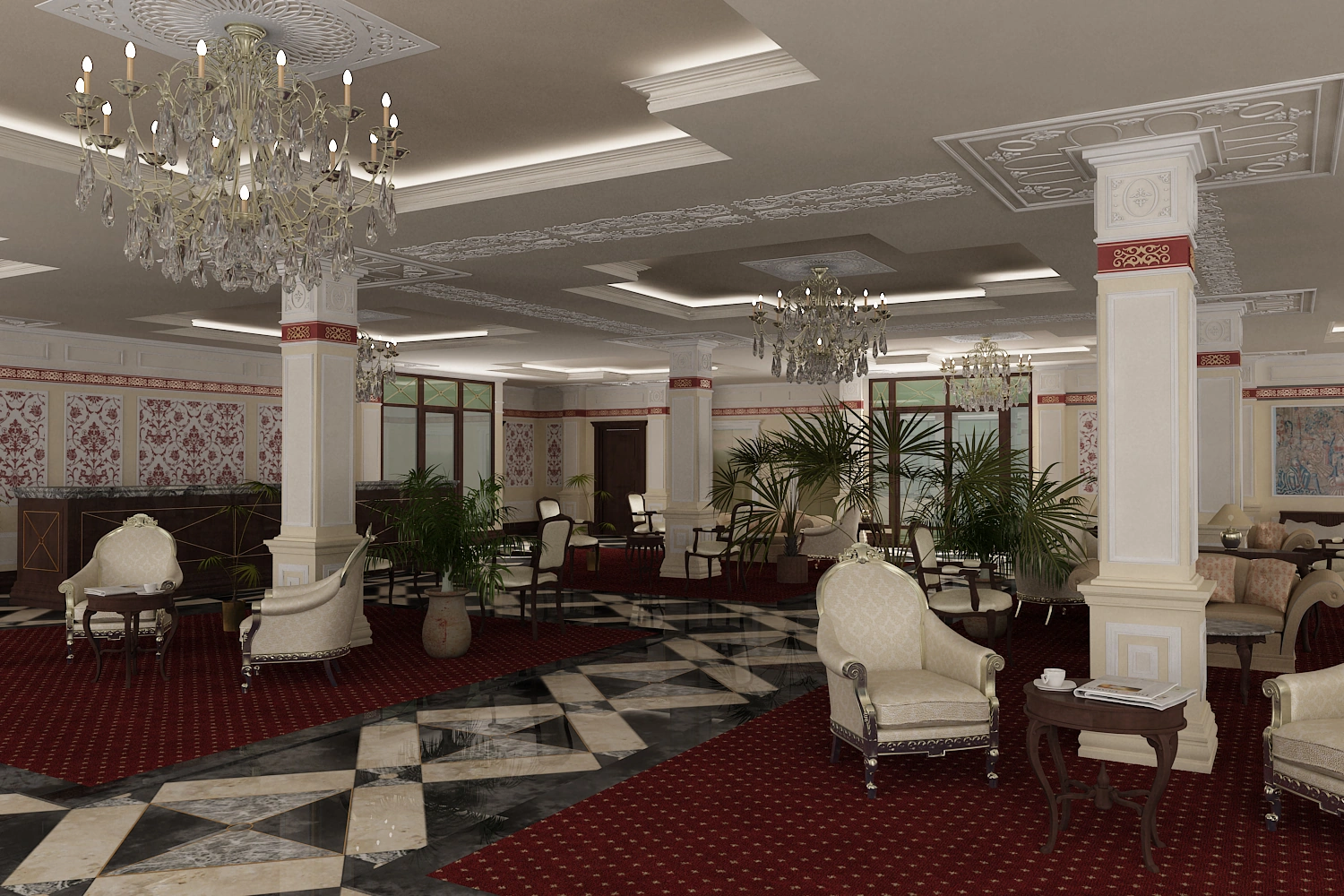 Alma-Ata'da Otel projesinden görsel 2