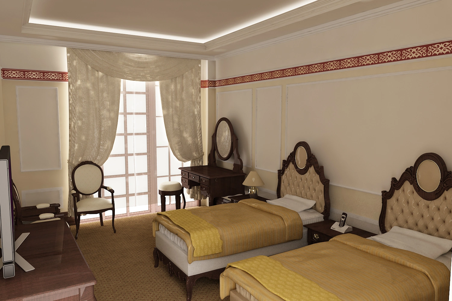 Alma-Ata'da Otel projesinden görsel 4