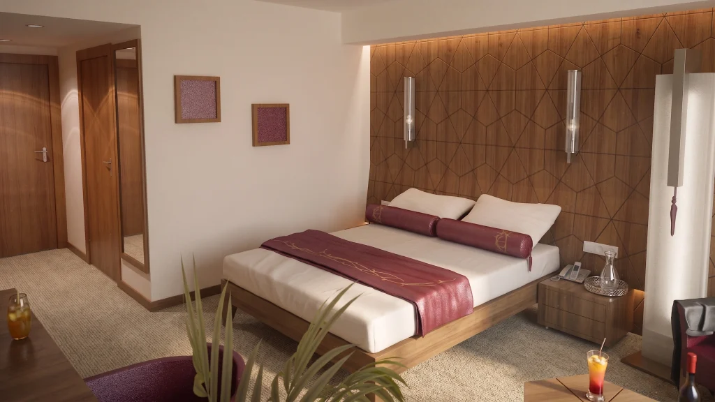 Afganistan'da Otel projesinden bir görsel