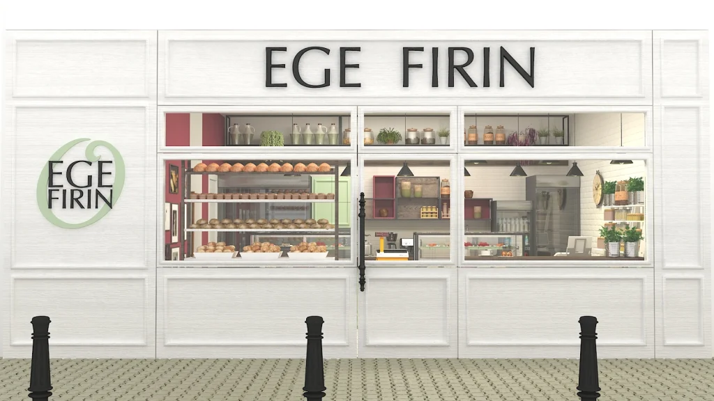 Ege Fırın projesinden bir görsel