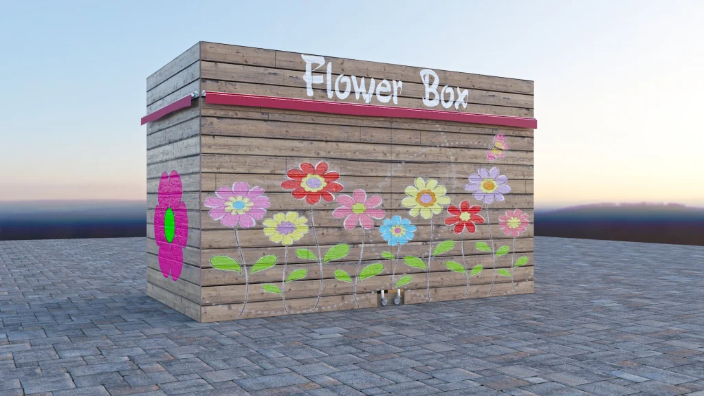 Flower Box projesinden bir görsel