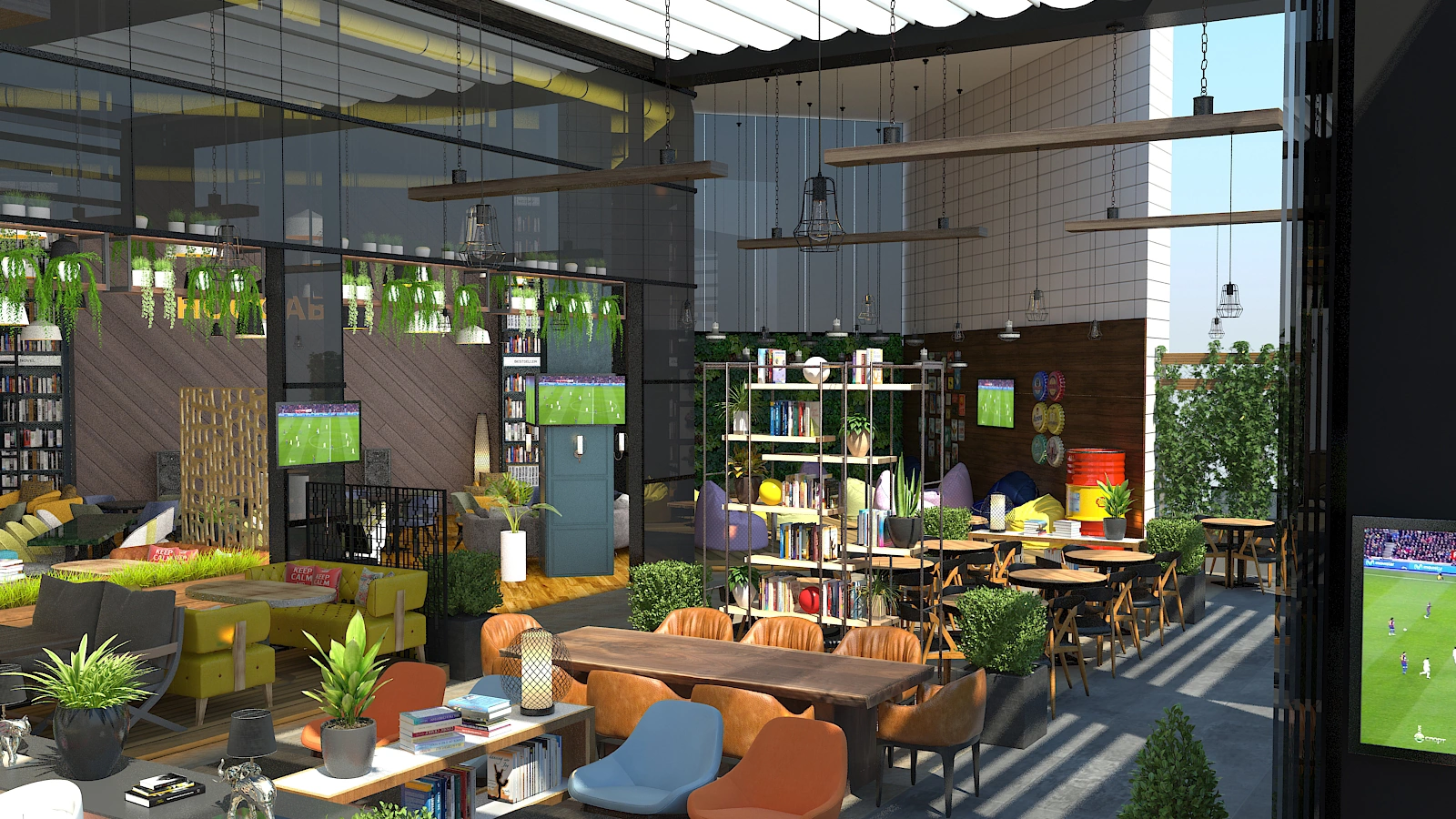 Hoqqabaz Cafe projesinden görsel 4