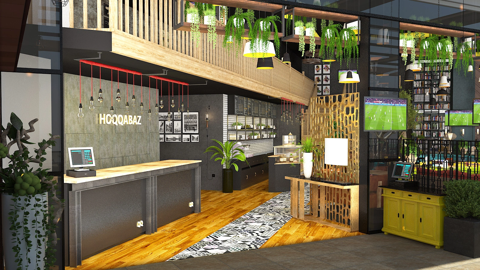 Hoqqabaz Cafe projesinden görsel 8