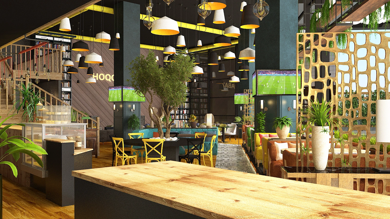 Hoqqabaz Cafe projesinden görsel 9
