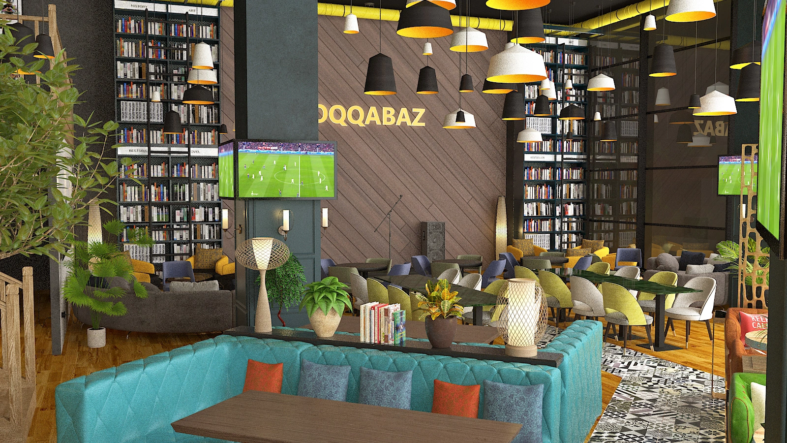 Hoqqabaz Cafe projesinden görsel 10