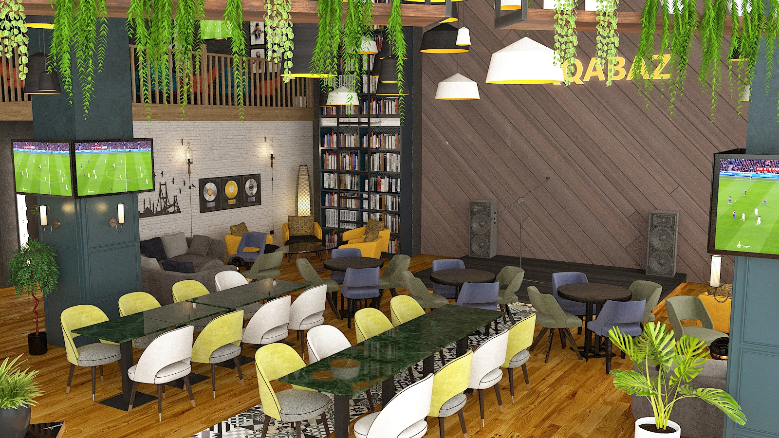 Hoqqabaz Cafe projesinden görsel 11