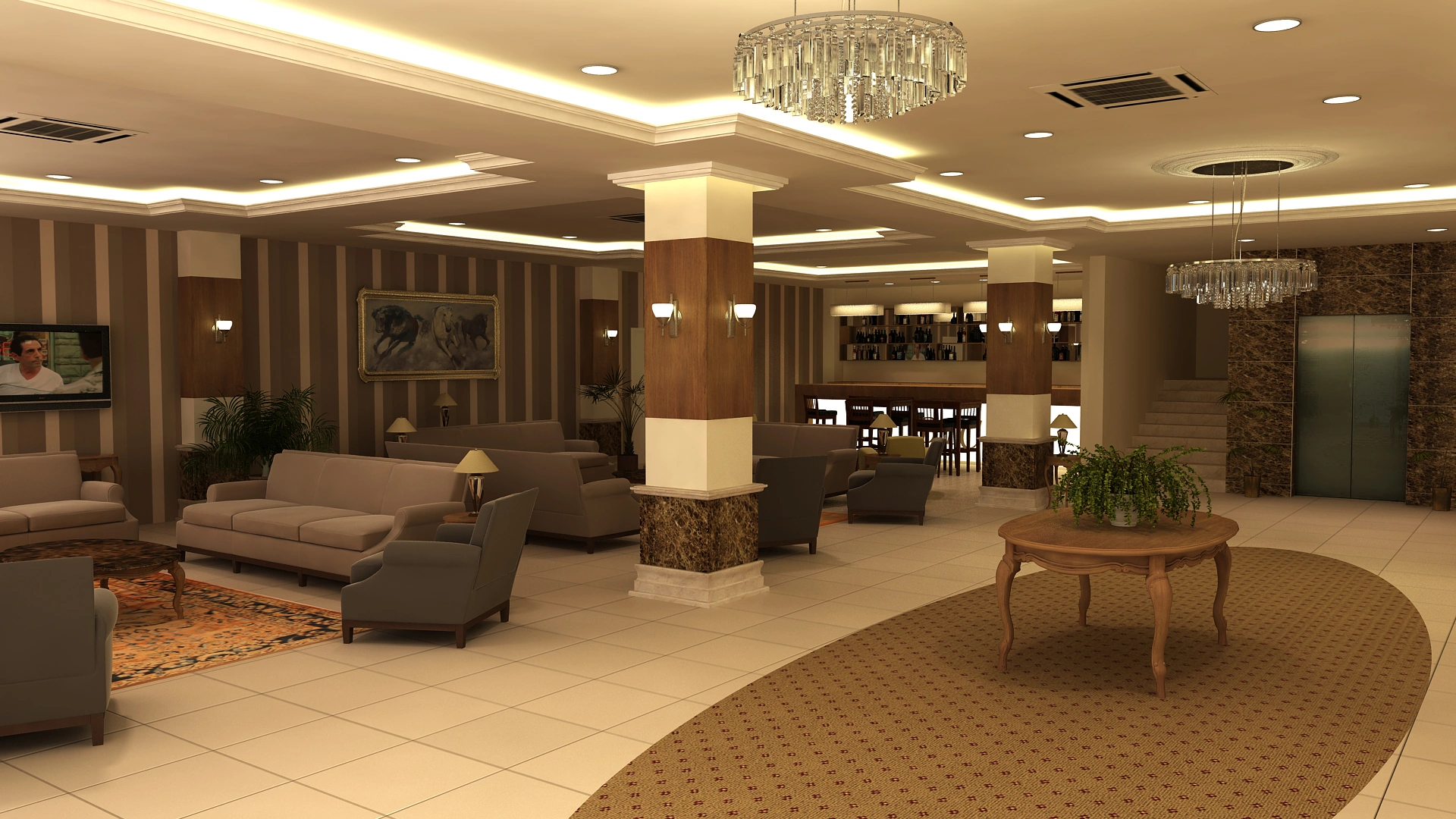 Irak BTC Hotel projesinden görsel 2
