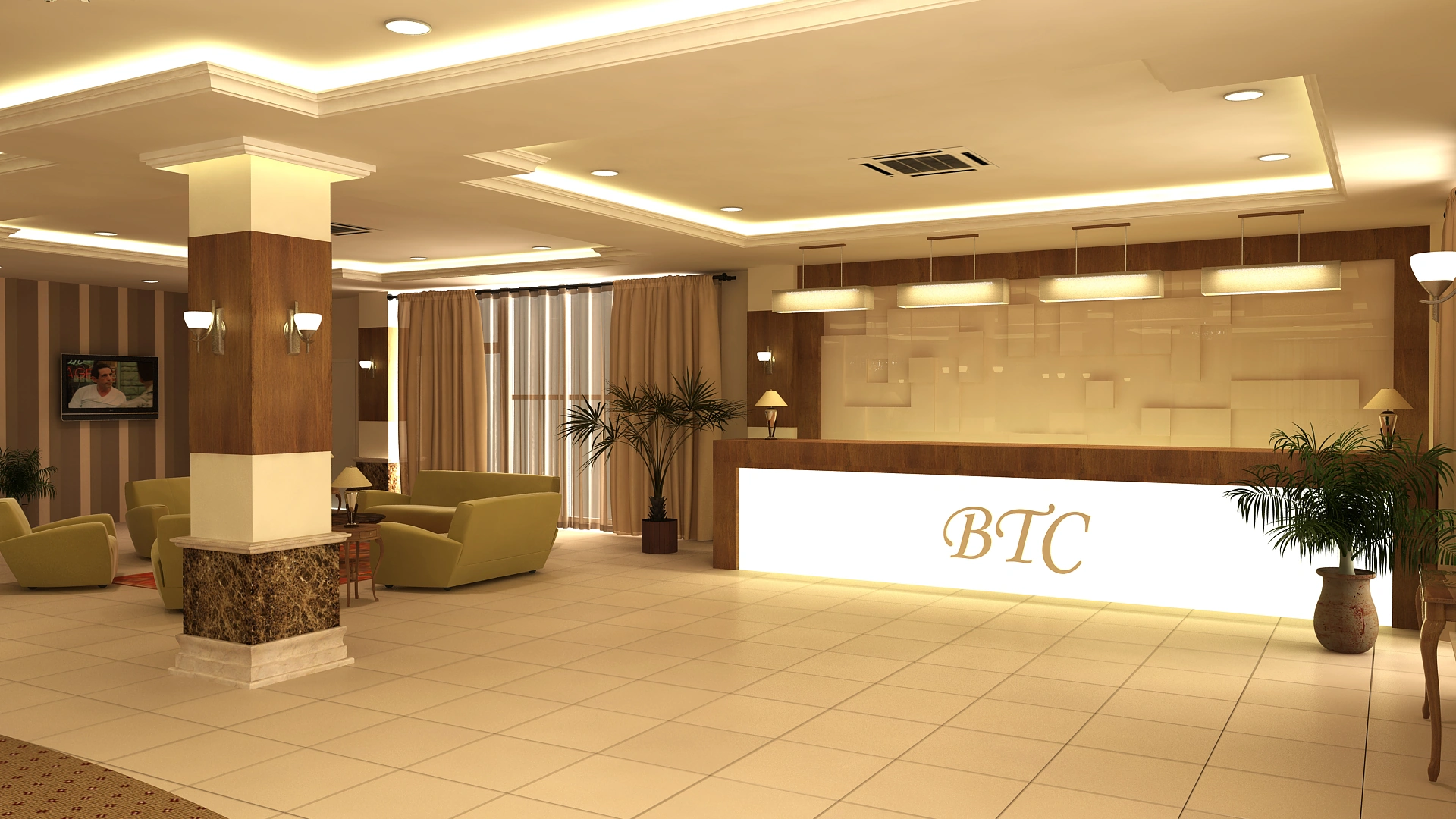 Irak BTC Hotel projesinden görsel 4