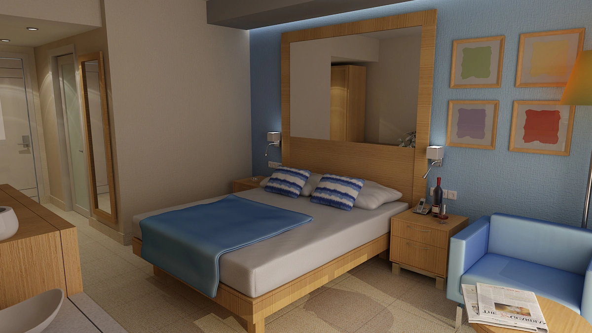 Palmiye Beach Hotel projesinden görsel 2