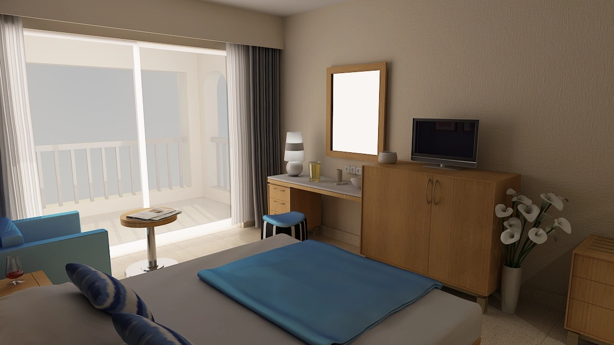 Palmiye Beach Hotel projesinden görsel 3