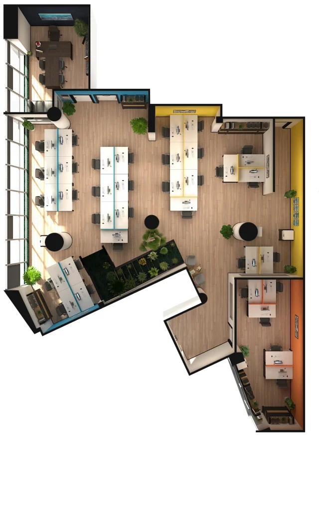 Tatilbudur İstanbul Merkez Ofis projesinden bir görsel