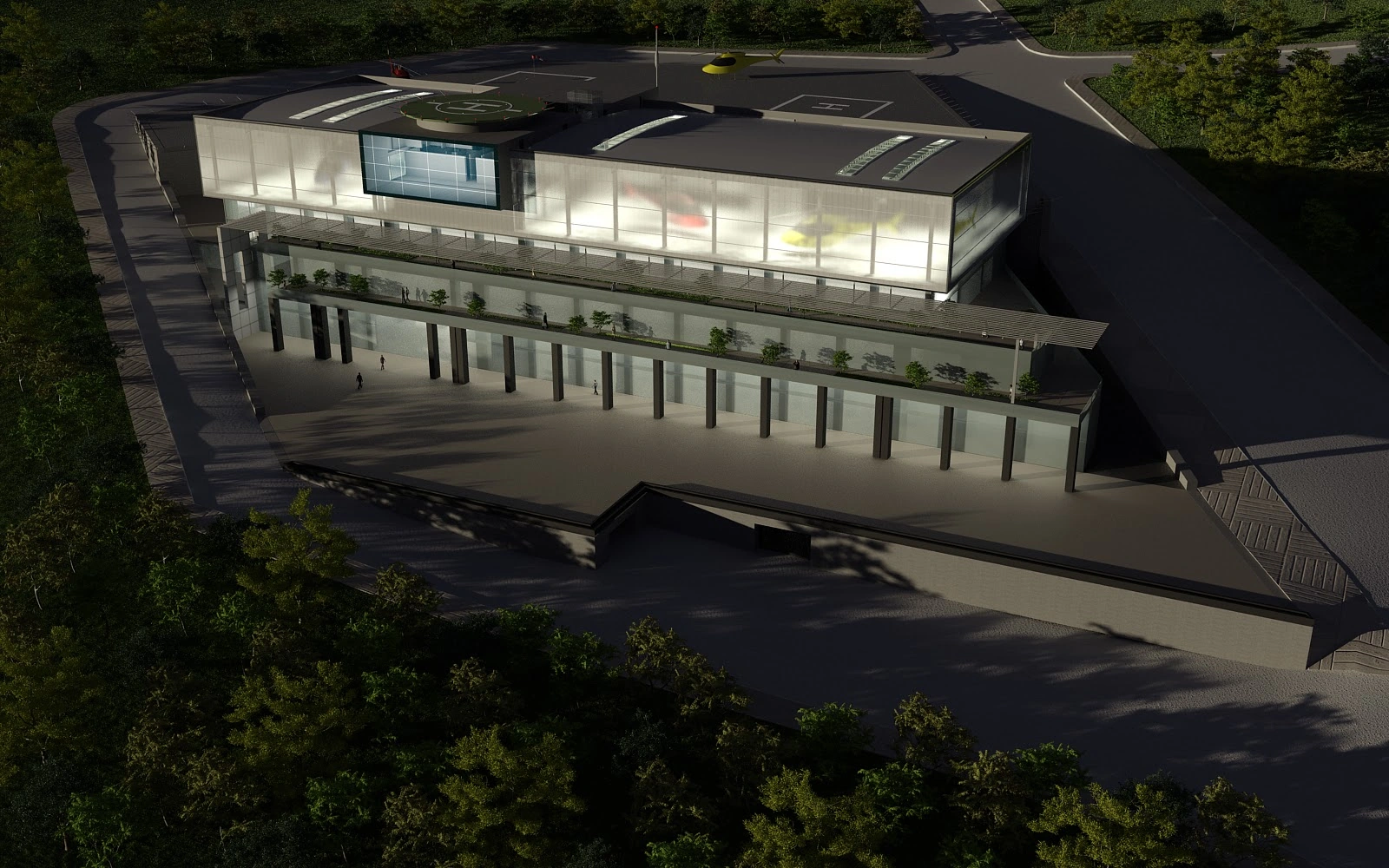 Heliport projesinden görsel 2